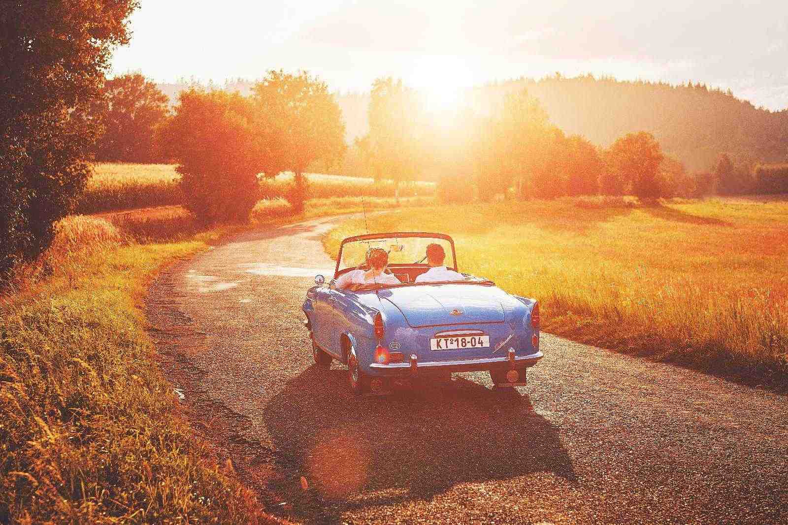 Netradiční svatba na Šumavě